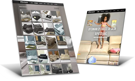 Refonte du site web offerman salon